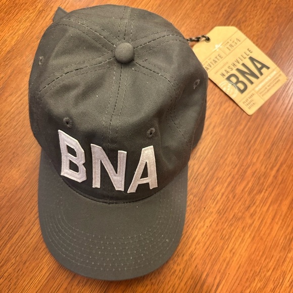 NWT Nashville TN BNA International aviate airport gray cap hat adjustable - Picture 1 of 4
